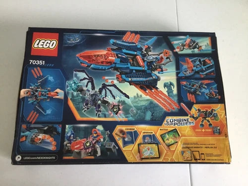Lego Nexo Knights: Clay's Falcon Fighter Blaster - 70351 - Read Description