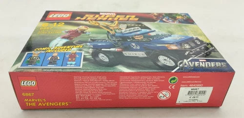 LEGO 6867 Loki's Cosmic Cube Escape MISB NEW EOL MARVEL Avengers Iron Man Super