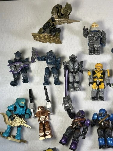 Mega Construx Bloks Halo Huge Lot- Adult Owned- NICE!! Some HTF!!