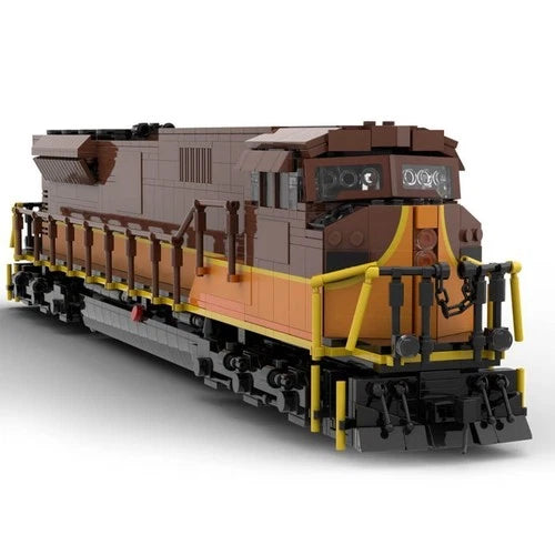 EMD SD90/43MAC Iowa Pacific Holdings Train Model 2243 Bricks Vintage Train Set