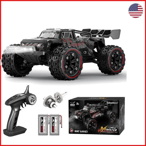 Durable 4WD Electric RC Truck - 40 Min Nonstop Off-Road Excitement for All Ages