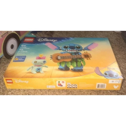 Lego Disney Stich & Scrump Building Set (NWT) 43296