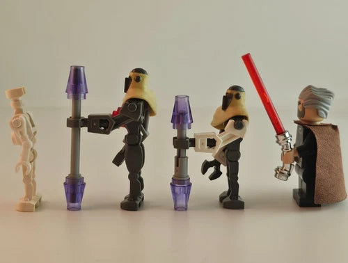 MEOW Star Wars Count Dooku Magna Guard Pilot Droid Minifigure Lot of 4 set 7752