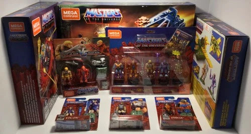 2018-2020 MegaConstrux Masters of the Universe Bundle MOC & MIB