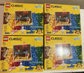 Lego Classic Bricks and Lights (11009) Boxes Factory Sealed LOT OF 4 GREAT VALUE