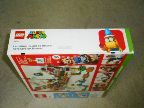 LEGO SUPER MARIO BOWSER'S AIRSHIP EXPANSION SET 71391..**SEALED**NEW**FREE S/H**