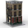 MOC Modular Apartment Office Pub Combination Building Set 767 Pcs