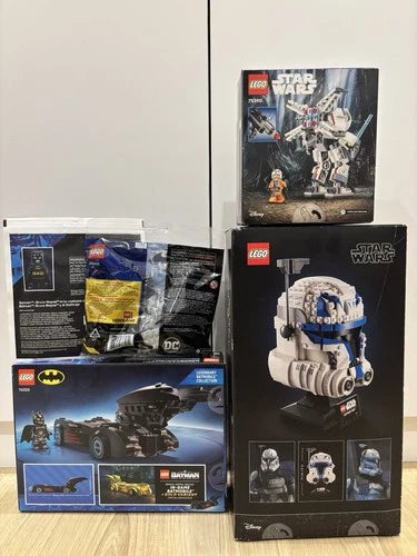 Lego Star Wars (75349 + 75390) + Lego Batman (76333 + 30726 + 30653)- Brand New