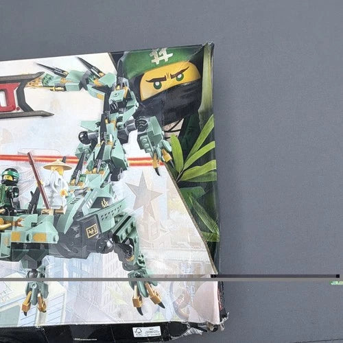 LEGO Ninjago Movie 70612 Green Ninja Mech Dragon NEW SEALED Retired Damaged Box