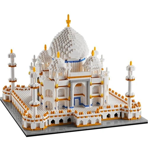 Micro Mini Blocks Architecture Taj Mahal Building Set Landmarks Collection Model