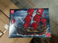 Mould King 13109 Building Blocks Queen Anne’s Revenge Pirate Ship New