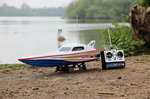 7000 RC Radio Remote Control WHITE Speed Boat Open Box - USA Seller