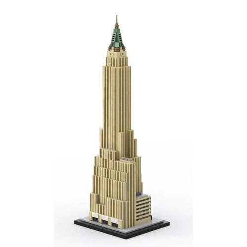 MOC-130597 Wall Street Manhattan B DIY Model building blocks Toys Christmas gift