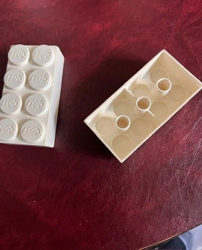 Vintage 1960s Jumbo Lego 4" x 2" - Qty 24