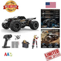 RC Car 1:16 Scale 40KPH 4WD Off-Road Monster Truck Waterproof 2 Batteries
