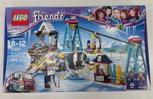 LEGO FRIENDS: Snow Resort Ski Lift (41324), New, Sealed