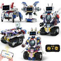 HPROMOT 5-in-1 STEM Robot Building Kit for Kids Ages 6-16, Remote & App Contr...