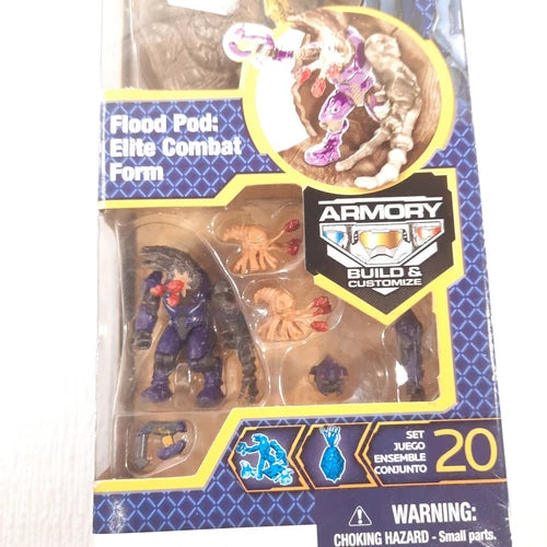 NEW Halo Mega Bloks 96929 Flood Pod Elite Combat Form Armory Build blocks 2011
