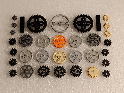 184 Lot Lego Axles Gears Pulleys Racks Technic Mindstorms NXT EV3 Parts & Pieces