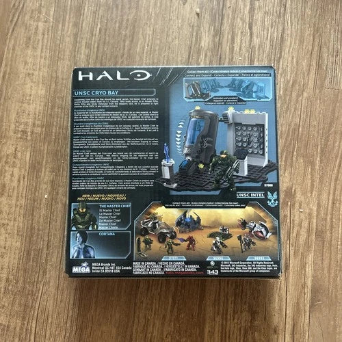 Halo Mega Bloks 97088 UNSC Cryo Bay Set Sealed New In Box NIB