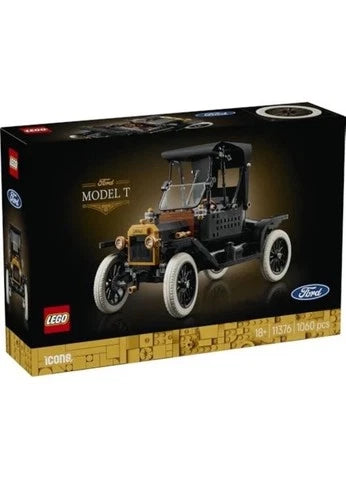 LEGO Icons Ford Model T 11376 Building Set – 1,060 Pieces, Vintage Car Model NEW