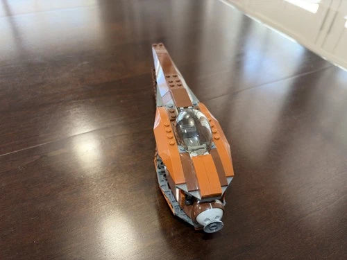 MEOW Star Wars: Geonosian Starfighter (7959) Complete Set and All Minifigs