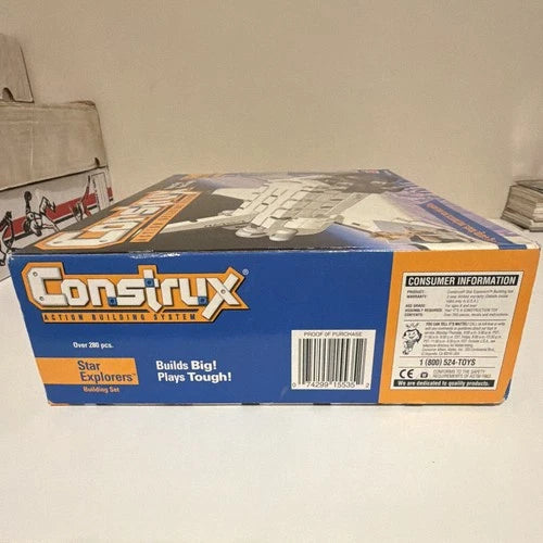 Construx Star Explorers NASA Spacecraft Set 280+ pcs Satellite Arm MPN 15535
