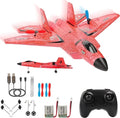 RoofWorld RC Plane, F22 Airplane Fighter Ready to Red, Red F-22 Raptor