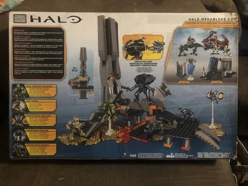 Halo Mega Bloks Cauldron Clash 97118 New SEALED complete construx Rare