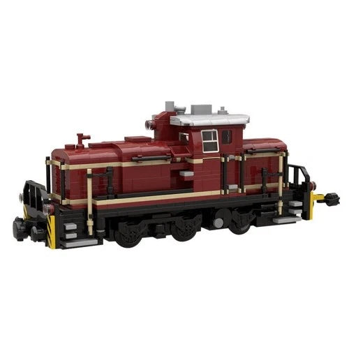 Modubrix V60 German Shunter Locomotive 707 PCS Building Toys MOC-191187