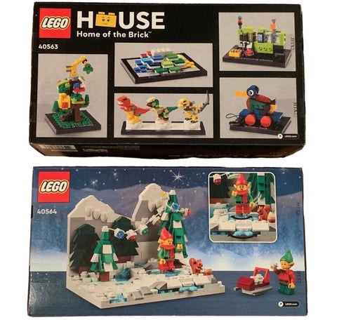 LEGO 40563 Tribute to LEGO House & 40564 Winter Elves scene IN STOCK