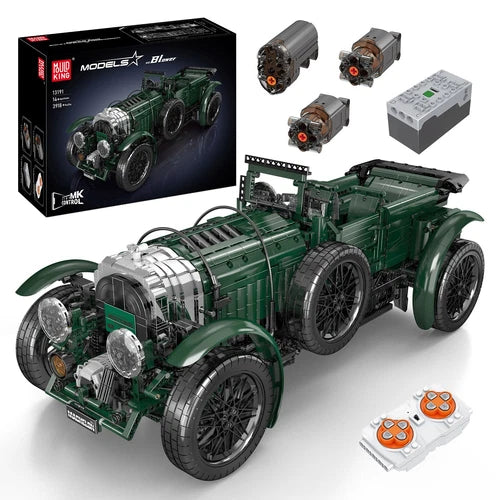 Mould King 13191 Classic Car Vintage Vehicles Remote Control Building Block Toy