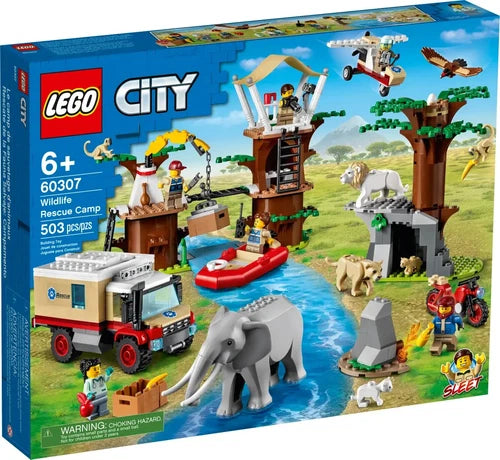 Lego City Town 60307 WILDLIFE RESCUE CAMP New Sealed