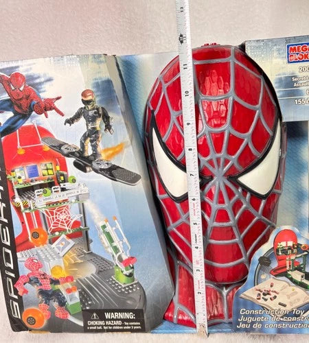 VINTAGE 2007 Mega Bloks Spider-Man 3: Secret Lab Assault Set (#2002) – NIB
