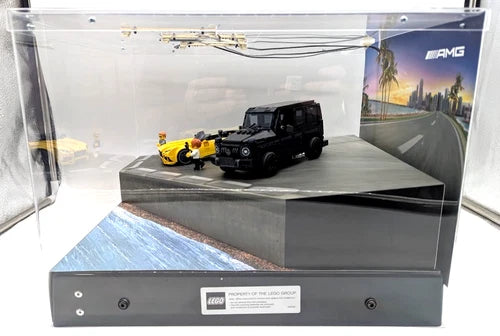 *PRE-OWNED* Mercedes AMG X Lego Speed Champions G63 & SL63 - LED Display 76924