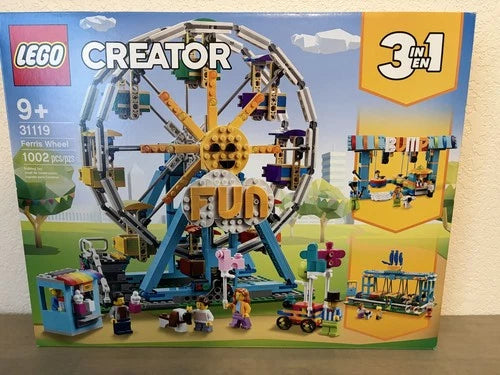 🎡 LEGO Creator 3-in-1 Ferris Wheel 31119 — Brand New & Factory Sealed