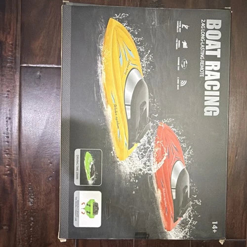 2.4G RC Speed/Racing Boat Electric Ready-to-Go RTR Multicolor Age 17+