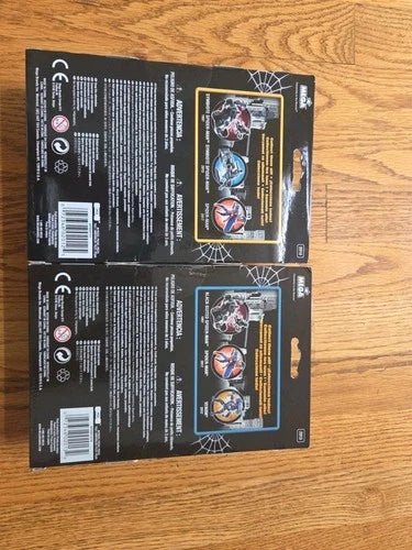 Brand New Mega Magnetix Black-Suited Spider-Man And Venom Spider-Man 3 Figures