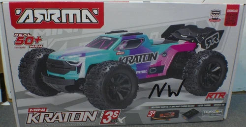 ARRMA Mini Kraton 3S BLX 4X4 1/16 Brushless Monster Truck Tea \[ARA2508ST2\]