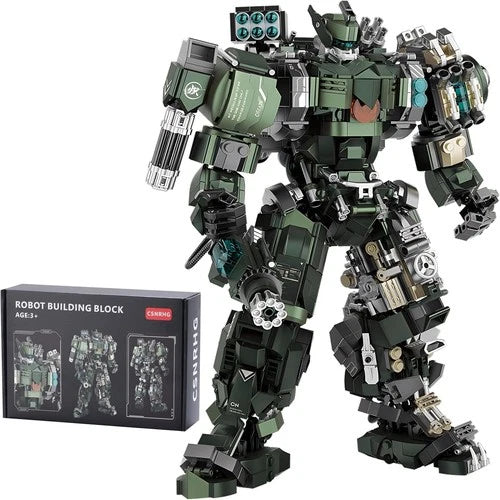 1403-Piece Mecha Robot Building Block Set - Perfect for Birthdays & Holidays