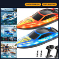 Remote Control Boat for Kids - RC Racing Boat for Pool, Lake, River & Pond Fun