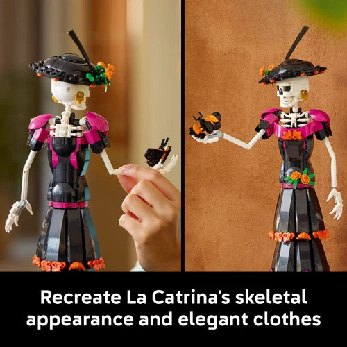 MEOW Ideas La Catrina - Building Set for Adults, Ages 18+ - Day of the Dead Deco