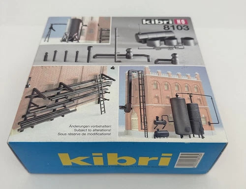 Kibri HO #8103 Exterior Detail Building Kit (not a building)