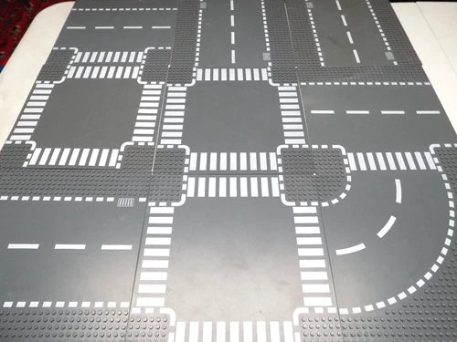 Lego Road Base Plate Lot {WASHED}