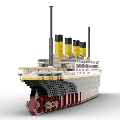 1:400 UCC RMS Olympic Cruise Ship 2244 Bricks Oceanic Vessel Construction