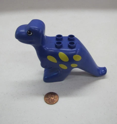 Vtg Lego Duplo Adult Violet Purple Tyrannosaurus Rex Dinosaur Prehistoric Trex