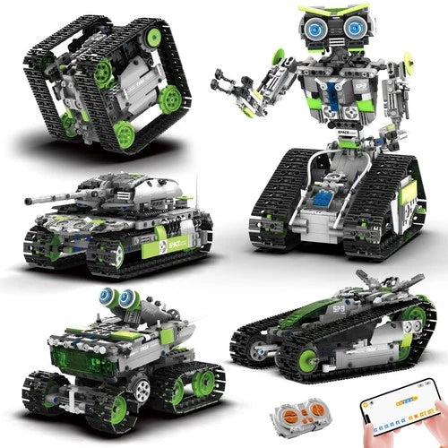 HPROMOT STEM Robot Building Kit for Kids Ages 8-16 \| 757 PCS 5-in-1 APP & Rem...