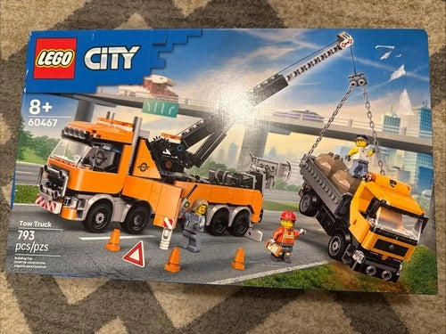 LEGO City Heavy-Duty Recovery Tow Truck with Crane 60467 - NSIB
