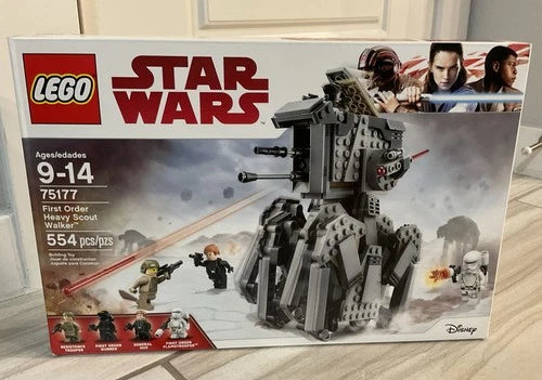 LEGO Star Wars First Order Heavy Scout Walker 75177 Toy Building Kit 554 pcs
