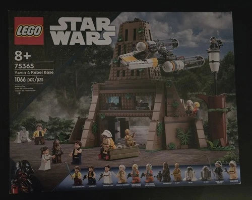 🚀🚀MEOW 75365 Star Wars Yavin 4 Rebel Base RETIRED 12 Minifigures! 🚀🚀